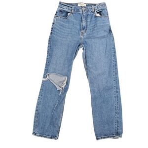 Abercrombie & Fitch The Ankle Straight Ultra High Rise Jeans Curve Love 27/4 S‎